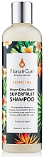 Духи, Парфюмерия, косметика Шампунь для волос - Flora & Curl Protect Me African Citrus Superfruit Shampoo