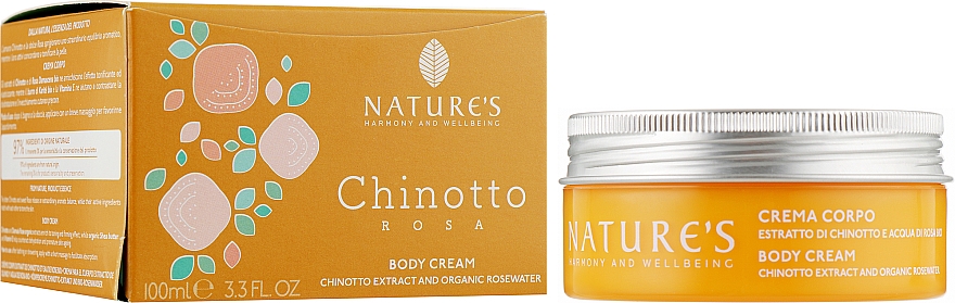 Крем для тела - Nature's Chinotto Rosa Body Cream — фото N2