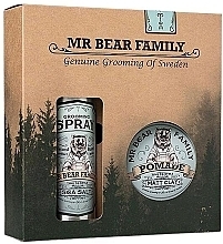 Парфумерія, косметика Набір - Mr. Bear Family Hair Kit (h/glay/100 ml + spray/200 ml)