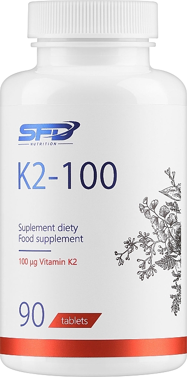 Пищевая добавка «K2 100» - SFD Nutrition K2 100 — фото N1