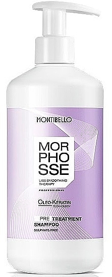 Підготовлювальний шампунь - Montibello Morphosse Pre-Treatment Shampoo — фото N1