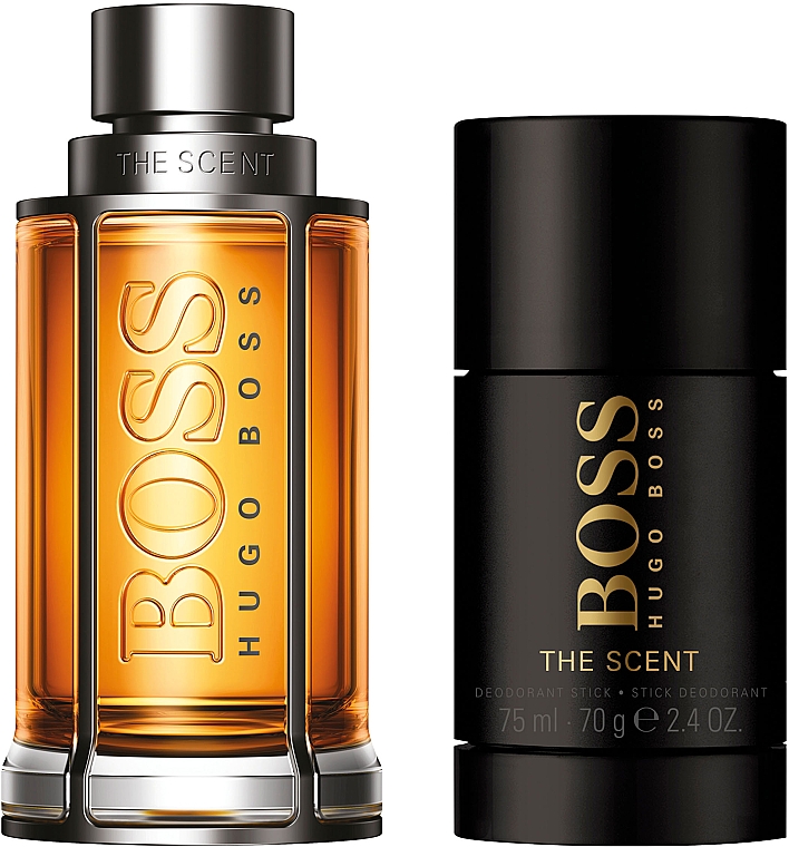 BOSS The Scent - Набор (edt/100ml + deo/stick/75ml) — фото N1