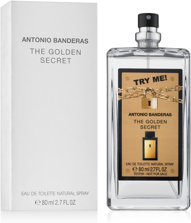 Antonio Banderas The Golden Secret - Туалетная вода (тестер без крышечки) — фото N2