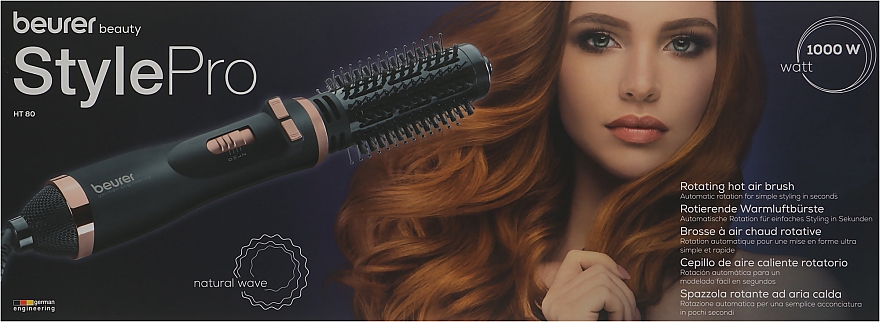Фен-щетка для волос НТ 80 - Beurer — фото N6