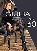 Парфумерія, косметика Колготки для жінок"Nina 1" 60 Den, nero - Giulia