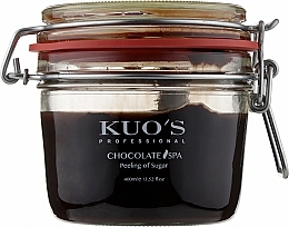 УЦІНКА Цукровий пілінг "Шоколад" - Kuo's SPA Peeling of Sugar Chocolate * — фото N1