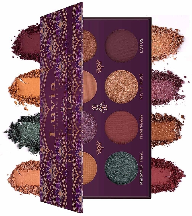 Палетка теней для век - Luvia Cosmetics Mystic Lagoon Eyeshadow Palette — фото N2