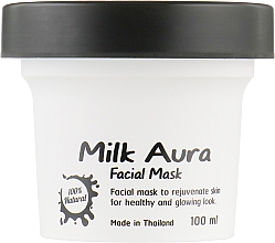 Маска для обличчя з молочним протеїном - Yoko Milk Aura — фото N2