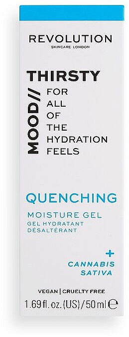 Гель для лица - Revolution Skincare Mood Thirsty Quenching Moisture Gel — фото N2