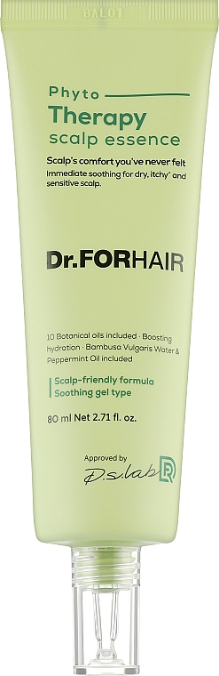 Эссенция для чувствительной кожи головы - Dr.FORHAIR Phyto Therapy Scalp Essence — фото N1