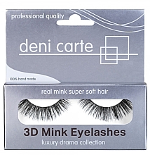 Ресницы накладные, норковые - Deni Carte Fake Eyelashes Mink Lashes WH-12  — фото N1