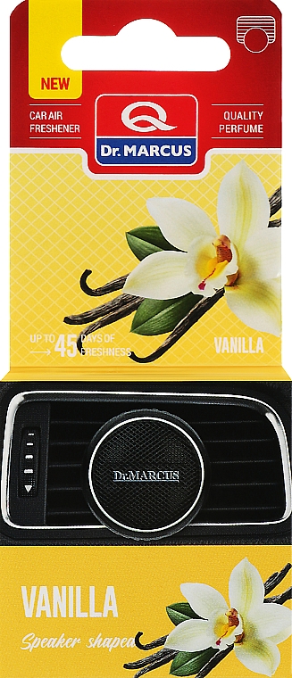 Освежитель для автомобиля "Ваниль" - Dr. Marcus Speaker Shaped Vanilla — фото N1