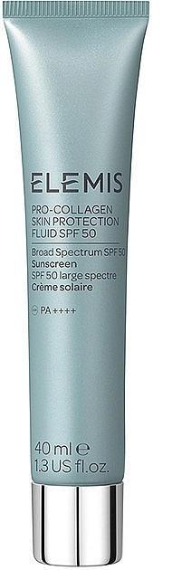 Сонцезахисний крем-флюїд - Elemis Pro-Collagen Skin Protection Fluid SPF50 — фото N1