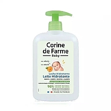Духи, Парфюмерия, косметика Молочко детское увлажняющее с календулой для чувствительной кожи - Corine de Farme Baby