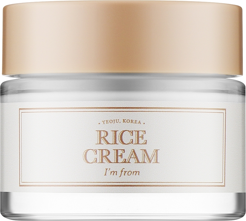 Живильний крем для обличчя з екстрактом рису - I'm From Rice Cream — фото N1