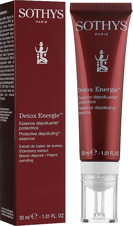 Детокс-эссенция для лица и шеи с защитным действием - Sothys Detox Energie Protective Depolluting Essence — фото N2