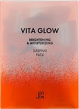 Парфумерія, косметика Нічна маска для обличчя "Вітаміни" - J:ON Vita Glow Brightening & Moisturizing Sleeping Pack