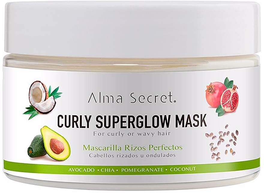 Маска для кучерявого волосся  - Alma Secret Curly Superglow Mask — фото N1