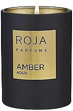 Roja Parfums Amber Aoud - Парфумована свічка — фото N1