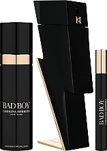 Carolina Herrera Bad Boy - Набір (edt/100ml + edt/mini/10ml + deo/100ml) — фото N2