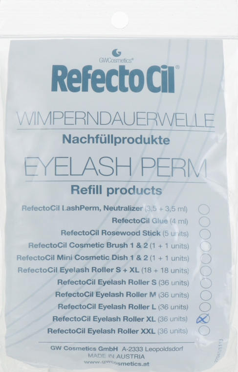 Валики для завивки вій, XL - RefectoCil — фото N1