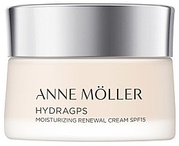 Парфумерія, косметика Крем для обличчя - Anne Moller HydraGPS Moisturizing Renewal Cream SPF15