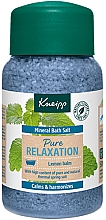 Соль для ванны "Полное расслабление" - Kneipp Mineral Bath Salt Pure Relaxation Lemon Balm — фото N1