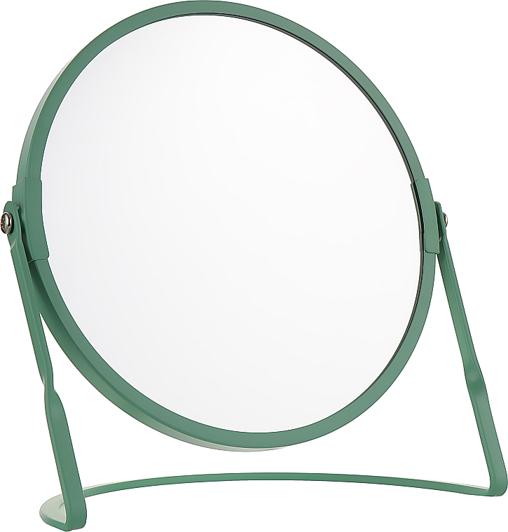 Зеркало на подставке, зеленое - Spirella Akira Green — фото N1