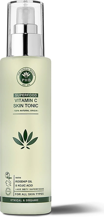 Тоник для лица с витамином С - PHB Ethical Beauty Superfood Vitamin C Skin Tonic — фото N1