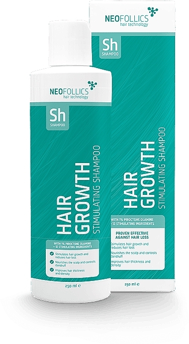 Шампунь-стимулятор росту волосся - Neofollics Hair Technology Hair Growth Stimulating Shampoo — фото N1