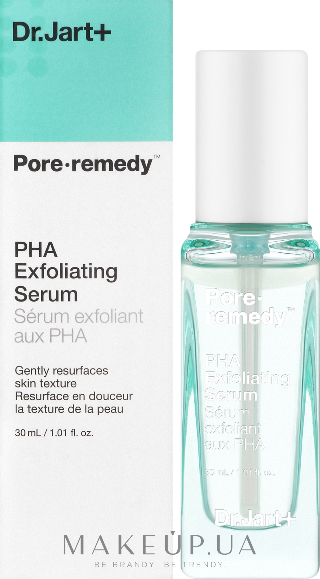 Отшелушивающая сыворотка для лица с кислотами - Dr.Jart+ Pore Remedy PHA Exfoliating Serum — фото 30ml