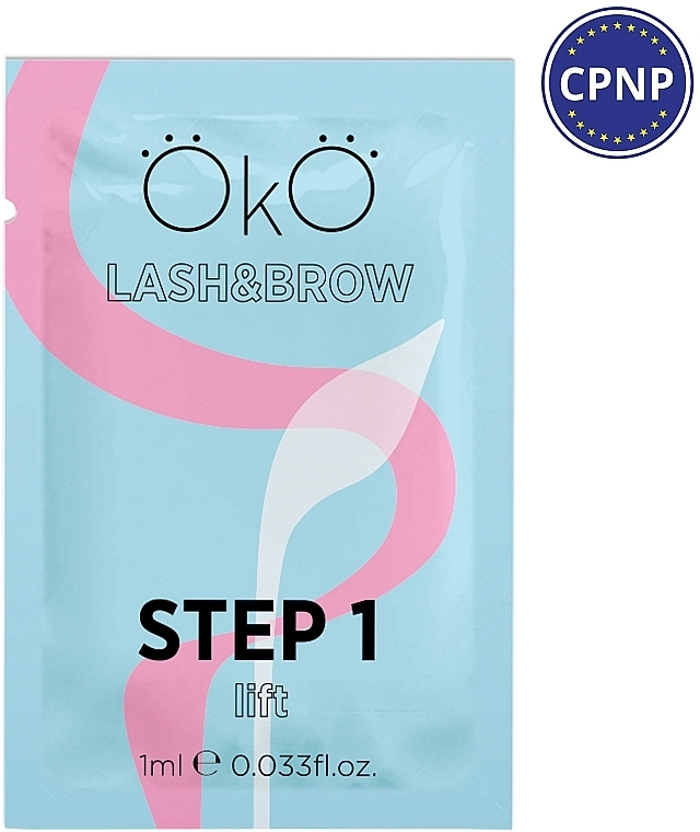 Засіб для ламінування вій і брів - OkO Lash & Brow Step 1 Lift