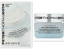 Парфумерія, косметика Зволожувальний крем для обличчя - Peter Thomas Roth Water Drench Hyaluronic Cloud Cream (міні)
