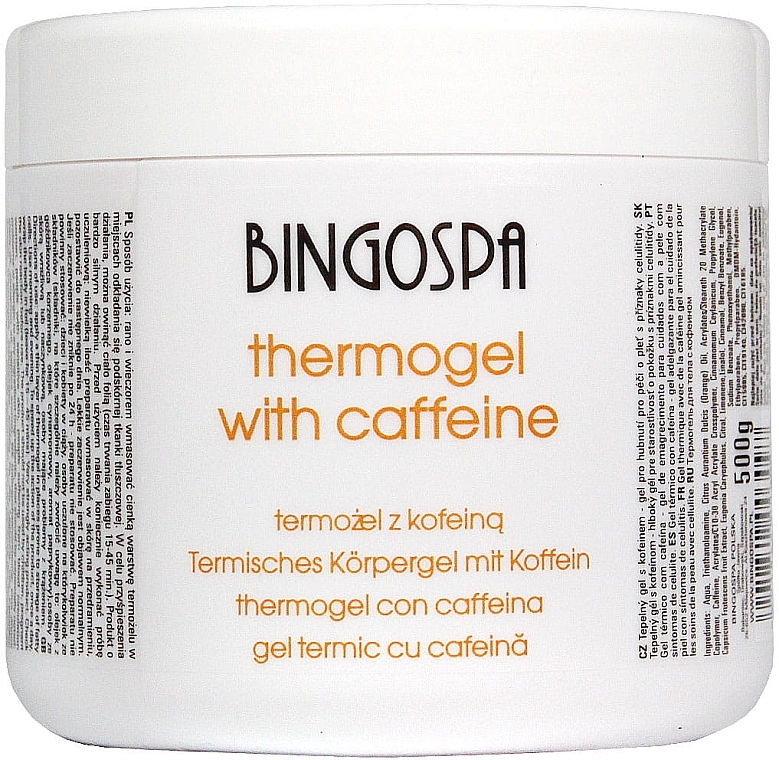 Термогель з кофеїном - BingoSpa Thermogel With Caffeine