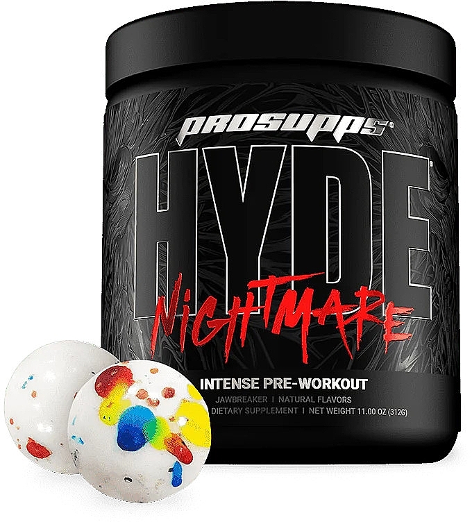 Передтренувальний комплекс - ProSupps Hyde Nightmare Jawbreaker Intense Pre-Workout — фото N1