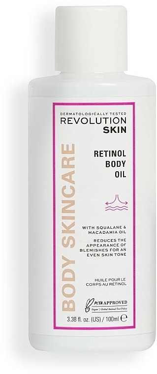 Олія для тіла з ретинолом - Revolution Skin Body Skincare Retinol Body Oil — фото N1