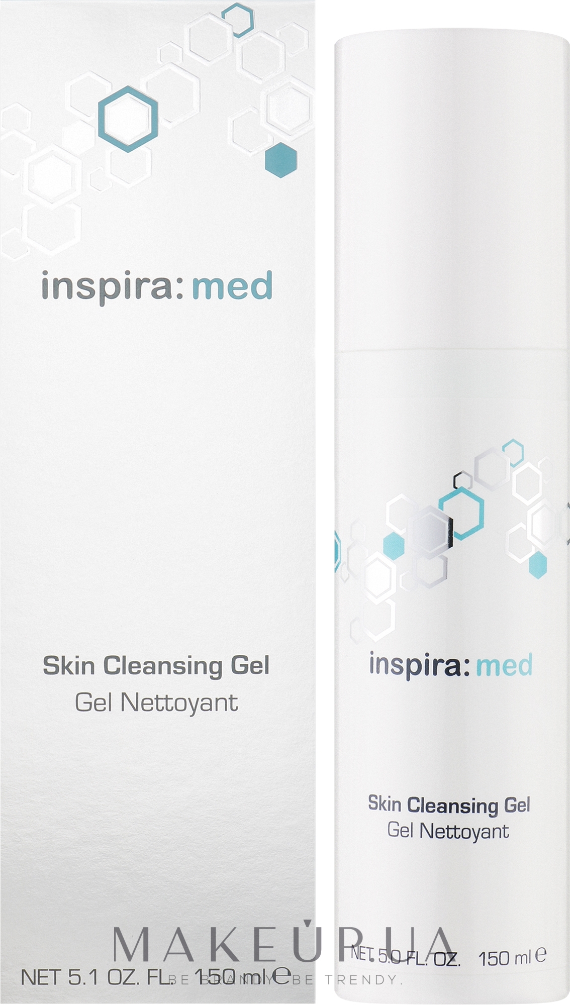 Очищающий гель для лица - Inspira:cosmetics Med Skin Cleansing Gel — фото 150ml