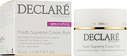 Поживний крем від перших ознак старіння - Declare Pro Youthing Youth Supreme Cream Rich — фото N2