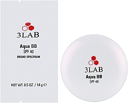 Компактный BB-крем для лица с запасным блоком - 3Lab Aqua BB Cream SPF40 — фото N2
