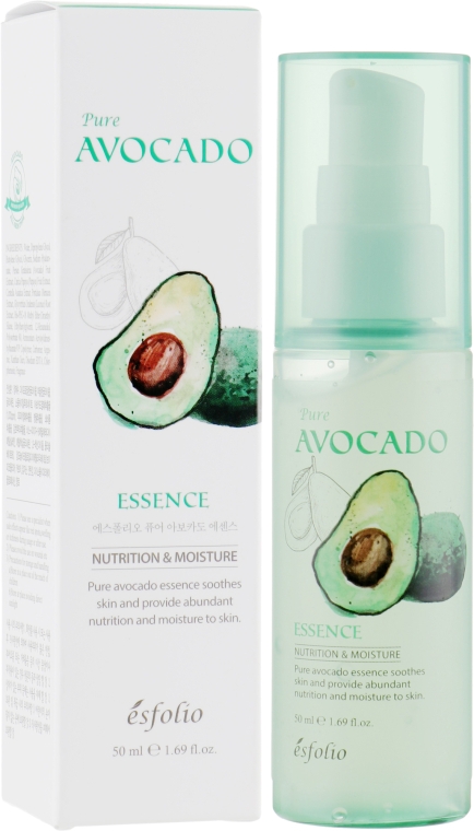 Есенція для обличчя "Pure" з екстрактом авокадо - Esfolio Pure Avocado Essence