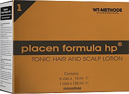 Парфумерія, косметика Комплекс "Плацент формула" для росту волосся з шампунем - Placen Formula Box Tonic Hair And Scalp Lotion with Activator shampoo (shm/100ml + lot/ton/6x10ml)