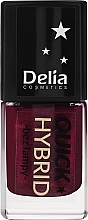 Гібридний лак для нігтів - Delia Cosmetics Quick Hybrid — фото N1