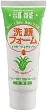 Парфумерія, косметика Зволожувальна пінка для вмивання з екстрактом алое - Sarada Town Wakahada Monogatari