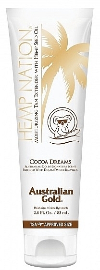 Лосьйон для тіла після засмаги - Australian Gold Hemp Nation Cocoa Dreams Tan Extender Body Lotion — фото N1