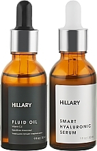 Набір для догляду за шкірою обличчя - Hillary Deep Hydration And Skin Regeneration (ser/30 ml + fluid/30ml) — фото N7