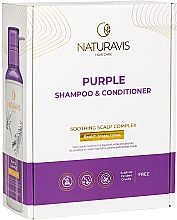 Набір: шампунь і кодиціонер "Purple" - Naturavis Purple Shampoo & Conditioner Set (shm/500ml + cond/500ml) — фото N3