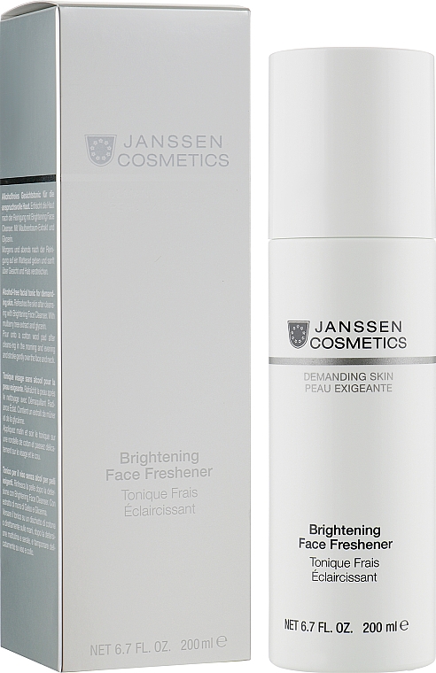 Тоник для лица осветляющий - Janssen Cosmetics Brightening Face Freshener — фото N2