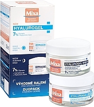 Парфумерія, косметика Набір - Mixa Hyalurogel Duo (cr/50ml + cr/50ml)