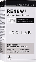 Інтенсивний зволожувальний крем для тіла - Idolab Renew2 Cream 40+ — фото N2