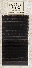 Парфумерія, косметика Вії у стрічці темний шоколад, B 0,07/10 - Vie de Luxe